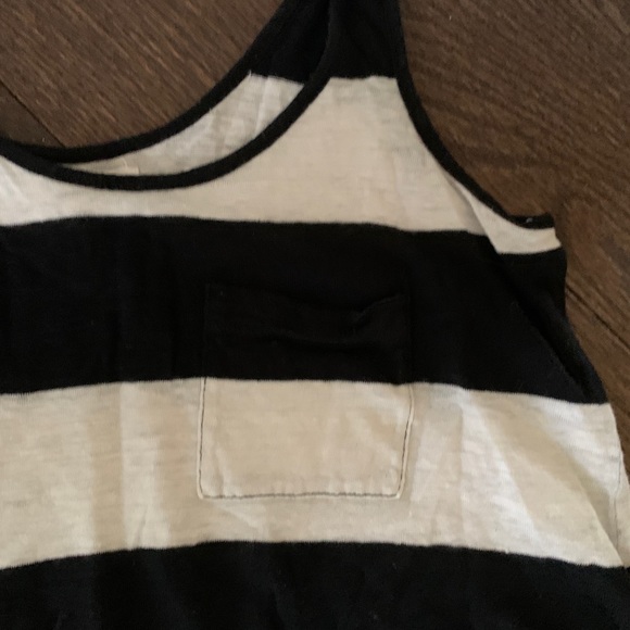Madewell Size XS black / white tank top - Picture 3 of 6